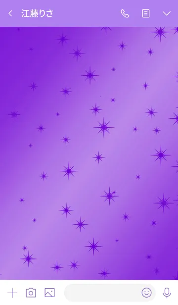 [LINE着せ替え] スターライト 022の画像3