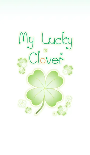 [LINE着せ替え] My Lucky Clover 3！ (Green V.2)の画像1