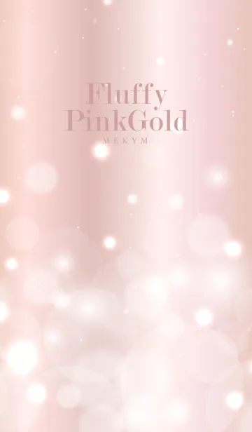 [LINE着せ替え] Fluffy Pink Gold. 21 -MEKYM-の画像1