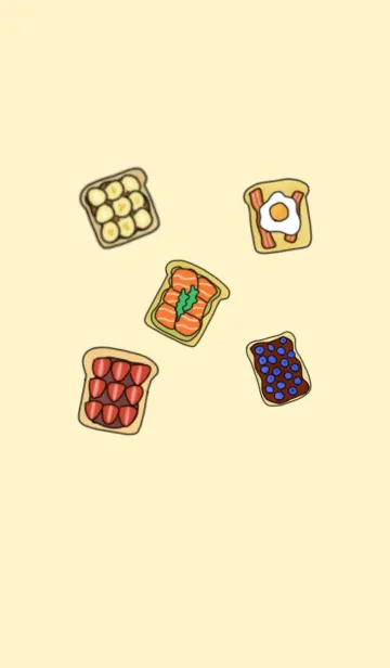 [LINE着せ替え] Toast themeの画像1