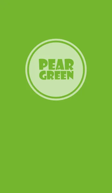 Pear Green Theme Vr.1 (jp)の着せ替えメイン画像
