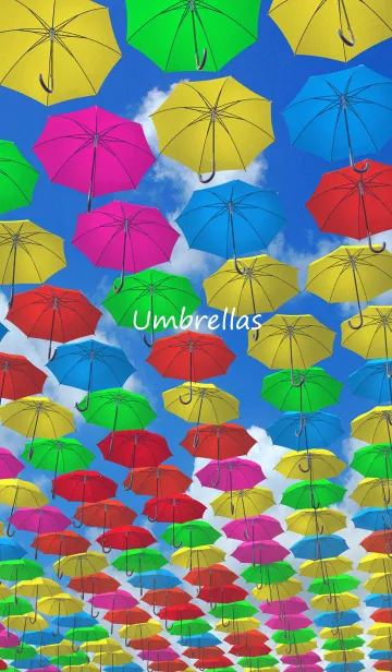 [LINE着せ替え] Umbrellasの画像1