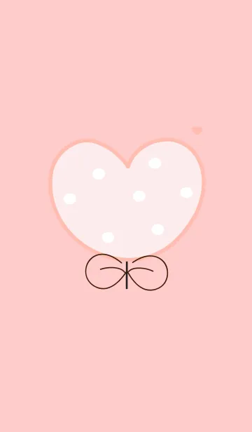 [LINE着せ替え] Lovely heart flower 25の画像1