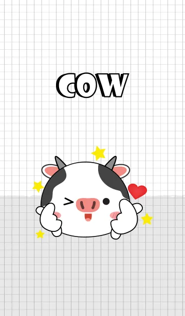Minamal Cow Theme (jp)の着せ替えメイン画像