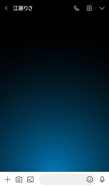 [LINE着せ替え] CYAN BLUE LIGHT. -MEKYM-の画像3