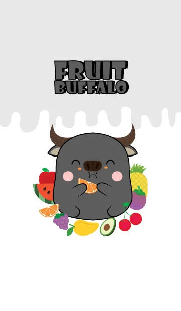 [LINE着せ替え] Buffalo And Fruit Theme (jp)の画像1