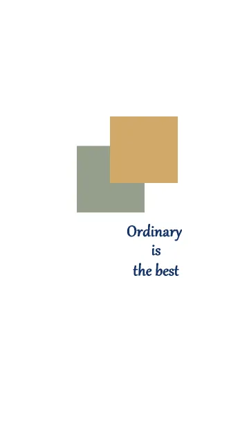 [LINE着せ替え] Ordinary is the best02の画像1