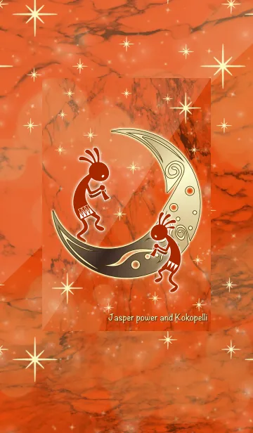 [LINE着せ替え] ジャスパー・パワーとココペリの画像1