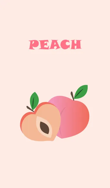 [LINE着せ替え] Love Peach ！(jp)の画像1