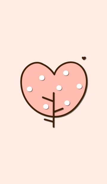 [LINE着せ替え] Lovely heart tree 44の画像1