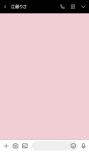 [LINE着せ替え] 大人のシンプルハート =black pink2=の画像3