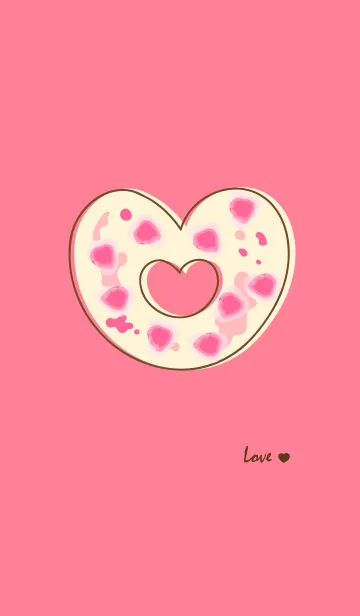 [LINE着せ替え] Yummy donuts theme 19の画像1