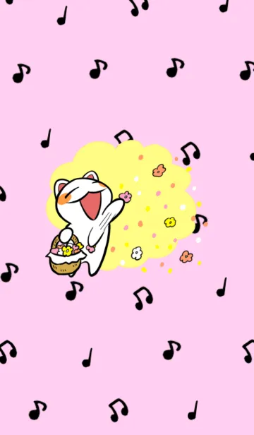 [LINE着せ替え] ネコでスマートフォンを飾ろう！の画像1