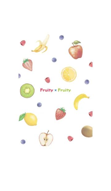 [LINE着せ替え] Fruity × Fruityの画像1