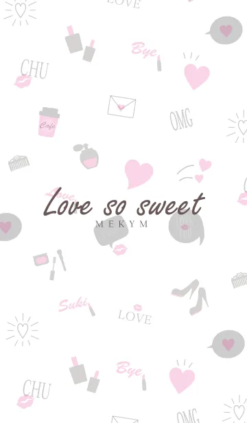 [LINE着せ替え] Love so sweet 27 -MEKYM-の画像1