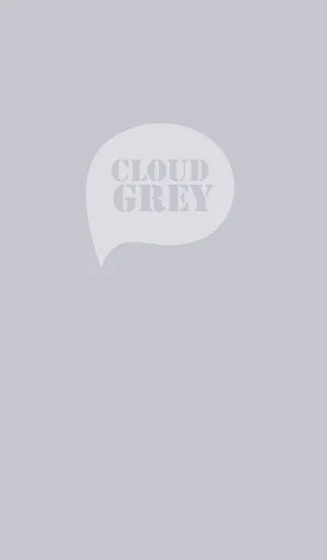 [LINE着せ替え] Cloud Gray Vr.2 (jp)の画像1