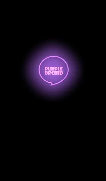 [LINE着せ替え] Orchid Purple Neon Theme v.5 (jp)の画像1