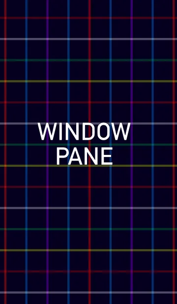 [LINE着せ替え] WINDOWPANE カラフルネイビー シンプルの画像1