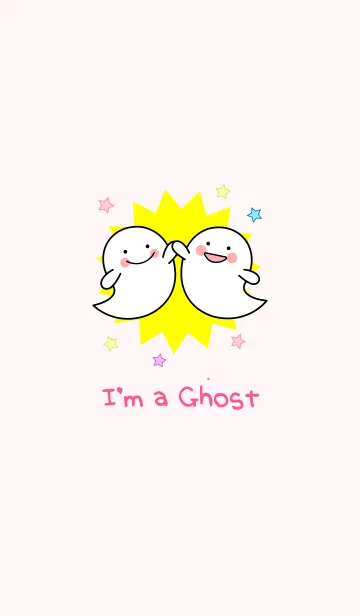 [LINE着せ替え] I'm a ghostの画像1