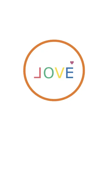 [LINE着せ替え] LOVE =colorful=**の画像1