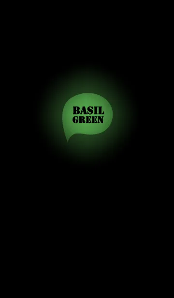 [LINE着せ替え] Basil Green In Black Vr.2 (jp)の画像1
