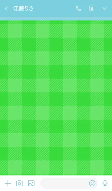 [LINE着せ替え] ザ チェック 029の画像3