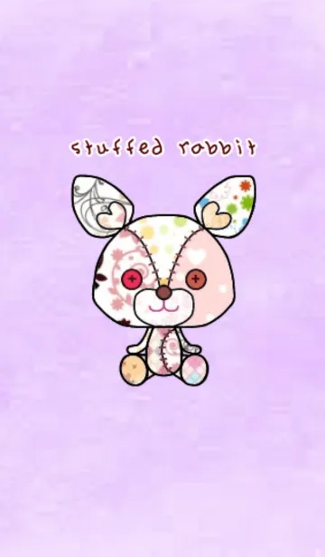 [LINE着せ替え] Stuffed rabbitの画像1