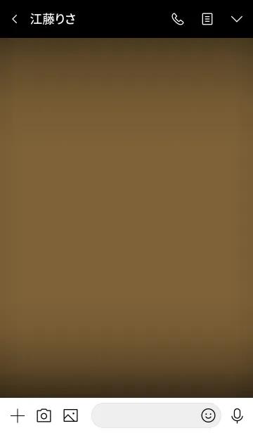 [LINE着せ替え] Peanut Brown Neon Theme v.5 (jp)の画像3