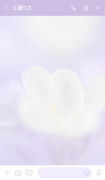 [LINE着せ替え] 花のきせかえ10の画像3