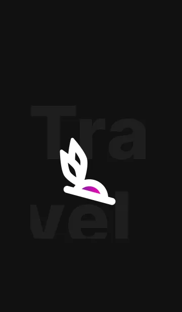 [LINE着せ替え] Travel Grape I - Black Themeの画像1