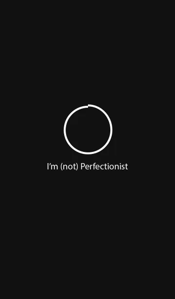 [LINE着せ替え] I'm (not) Perfectionistの画像1