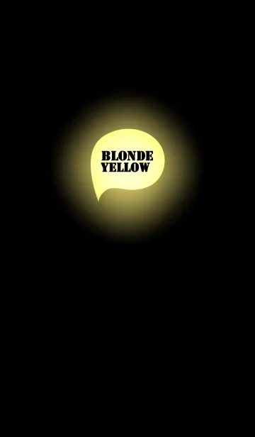 [LINE着せ替え] Blonde Yellow In Black Vr.2 (jp)の画像1