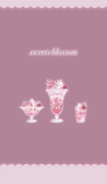 [LINE着せ替え] sweets blossomの画像1