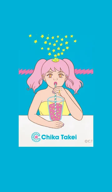 [LINE着せ替え] sparkling by Chika Takeiの画像1