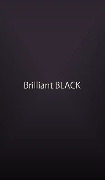 [LINE着せ替え] Brilliant BLACKの画像1