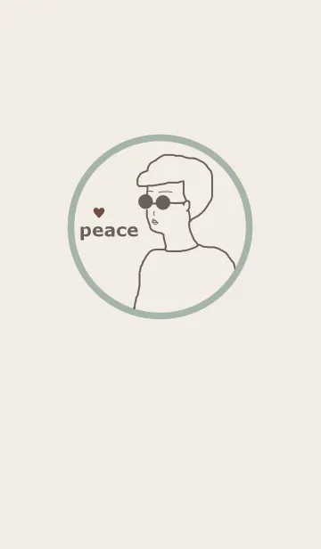 [LINE着せ替え] PEACE BOY#01の画像1