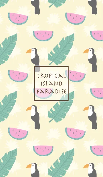 [LINE着せ替え] Tropical Island Paradiseの画像1