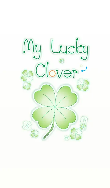 [LINE着せ替え] My Lucky Clover 2.1！ (Green V.3)の画像1