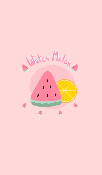 [LINE着せ替え] Hello Summer : Watermelon Themeの画像1