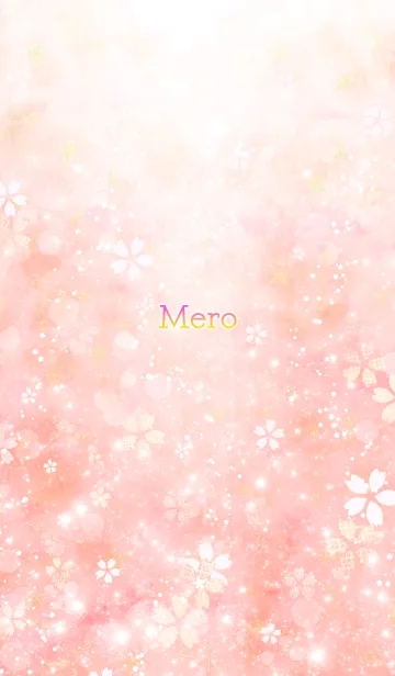 [LINE着せ替え] めろ用さくらさく着せ替えの画像1