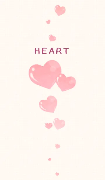 [LINE着せ替え] Many hearts -シンプル-の画像1