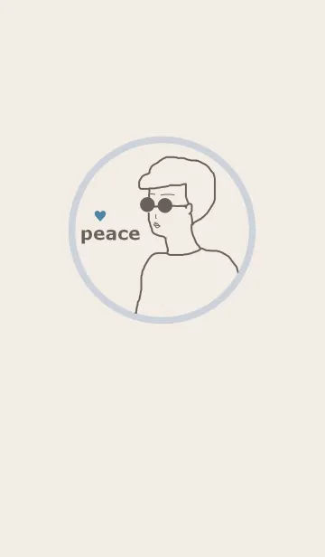 [LINE着せ替え] PEACE BOY**#02の画像1