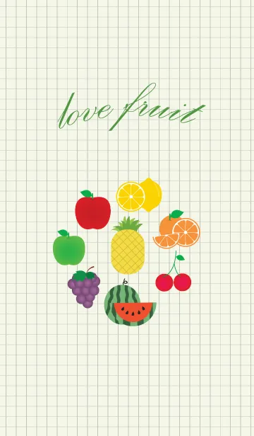 [LINE着せ替え] Love Fruit ！2 (jp)の画像1