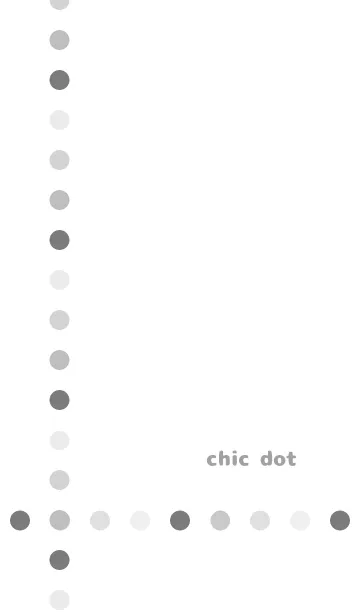 [LINE着せ替え] シックなドット*ホワイトの画像1