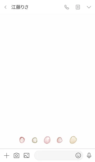 [LINE着せ替え] 水滴 しんぷる / くすみおーたむの画像3