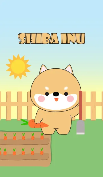 [LINE着せ替え] Oh！ Cute Shiba Inu Theme (jp)の画像1