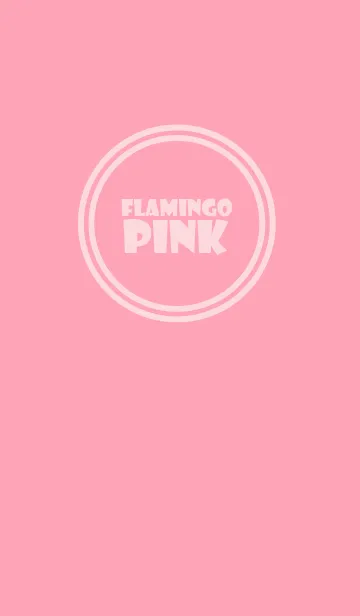 [LINE着せ替え] Love Flamingo Pink v.6 (jp)の画像1