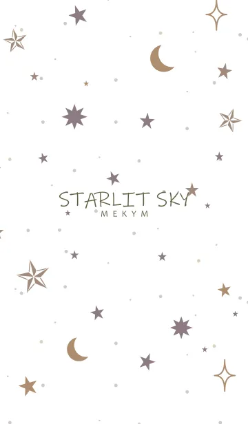 [LINE着せ替え] STARLIT SKY 43 -MEKYM-の画像1