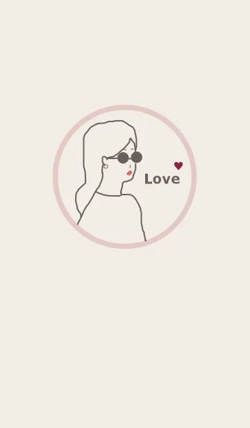 [LINE着せ替え] LOVE GIRL#03の画像1