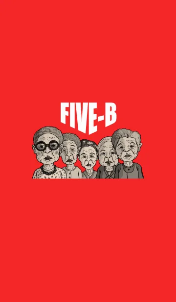 [LINE着せ替え] FIVE-Bの画像1